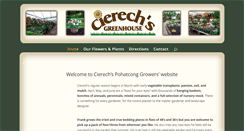 Desktop Screenshot of cierechgreenhouse.com